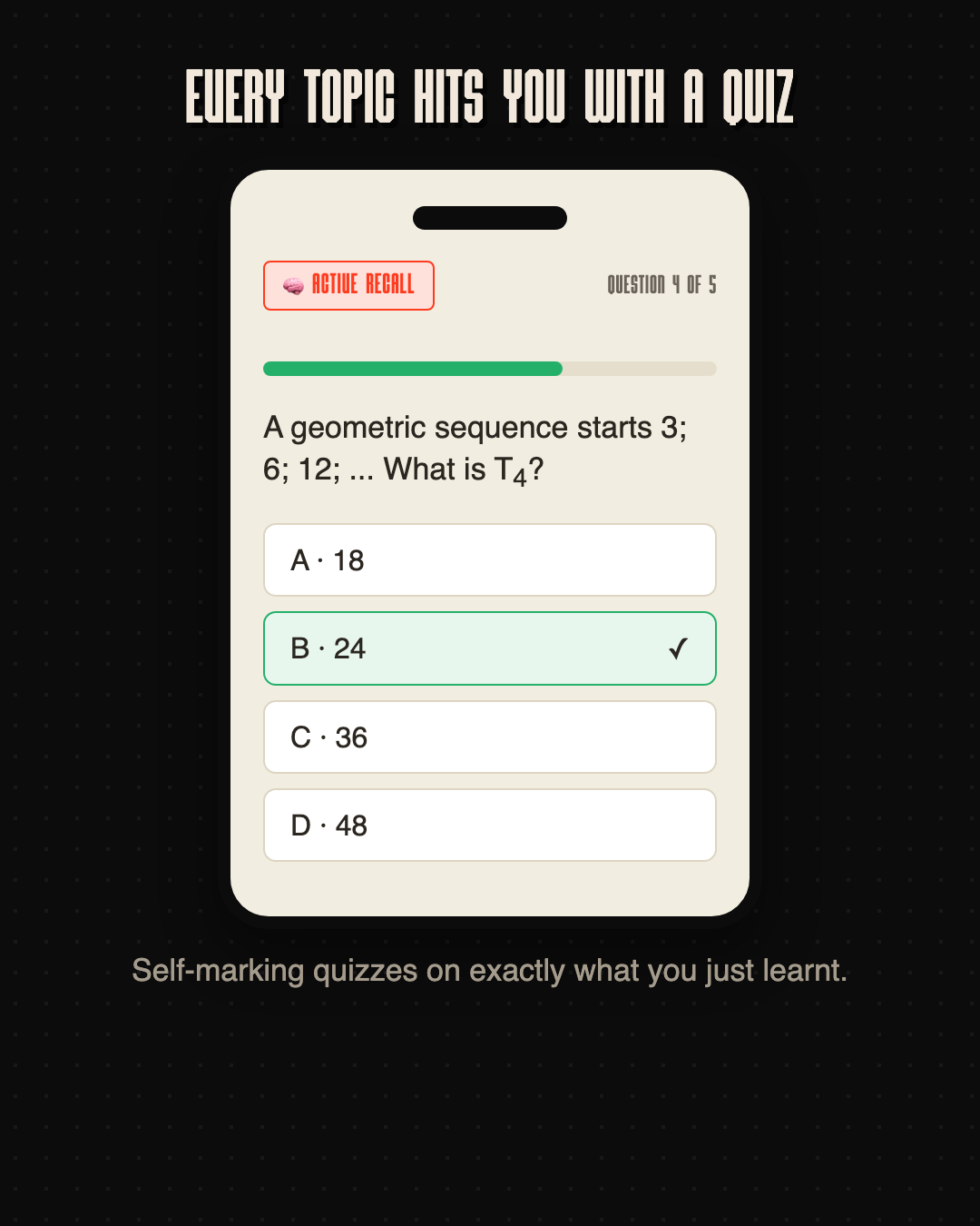 quiz tile